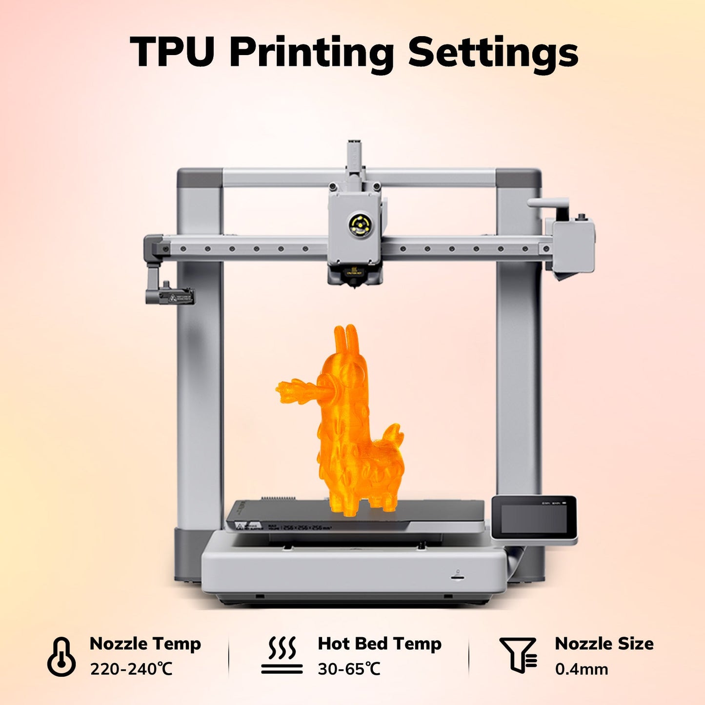 Amolen - Transparent TPU Filament 1.75mm (95A) - 1kg / 2.2lbs