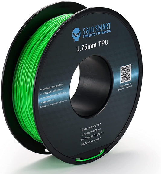SainSmart - Cyberpunk Neon Green TPU Filament 1.75mm (800g)