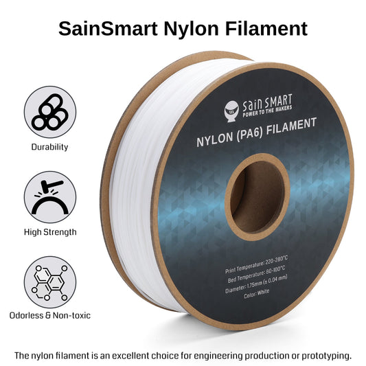 SainSmart - PA6 Nylon Filament 1.75mm, 1kg