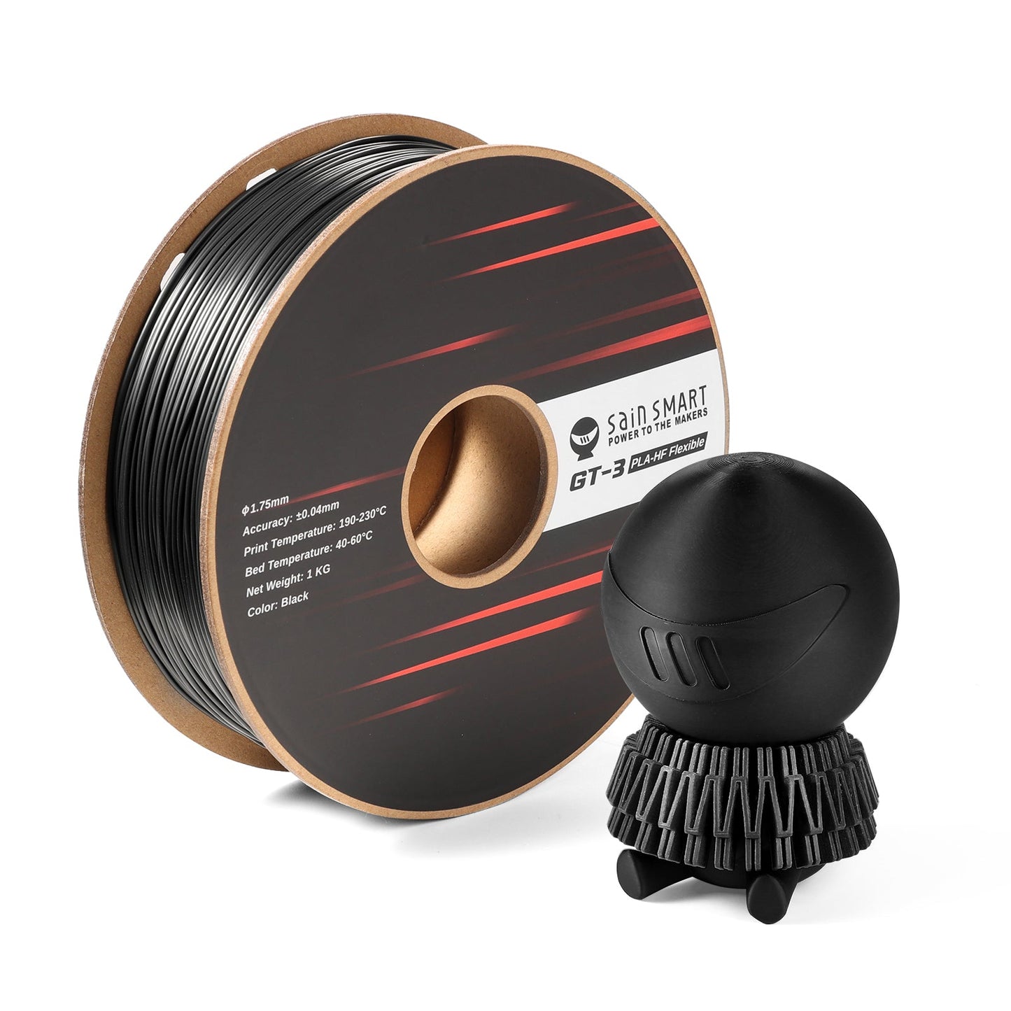SainSmart - GT-3 High Flowability Flexible PLA Filament 1.75mm, 1kg