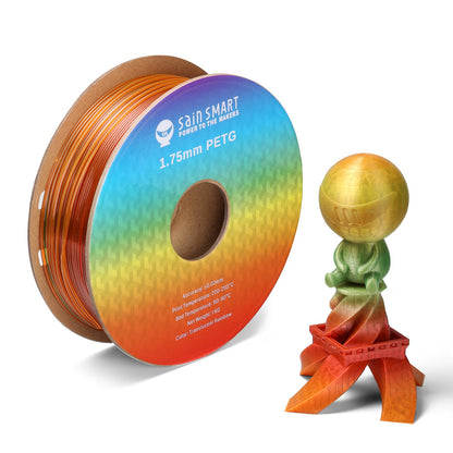 SainSmart - PRO-3 PETG Filament 1.75mm - Translucent Rainbow (1kg)