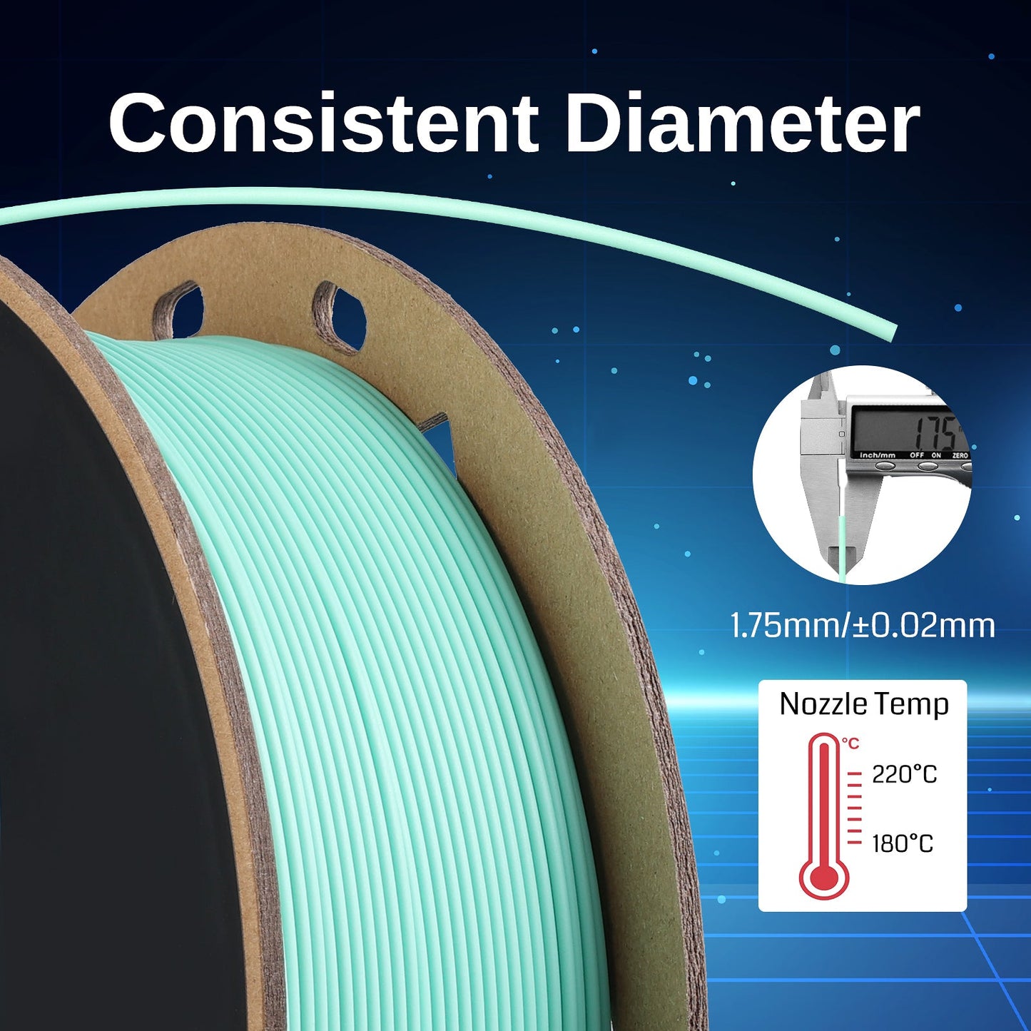 SainSmart - GT-3 High-Speed Matte PLA Filament 1.75mm (1kg)