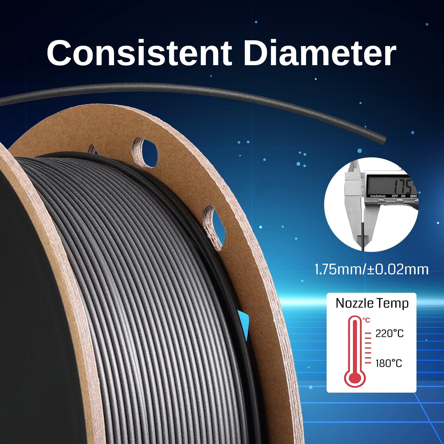 SainSmart - GT-3 High-Speed Matte PLA Filament 1.75mm (1kg)