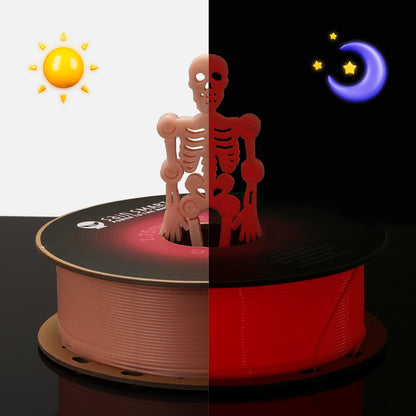 SainSmart Glow-in-the-Dark Red PRO-3 PETG Filament 1.75mm (1kg)