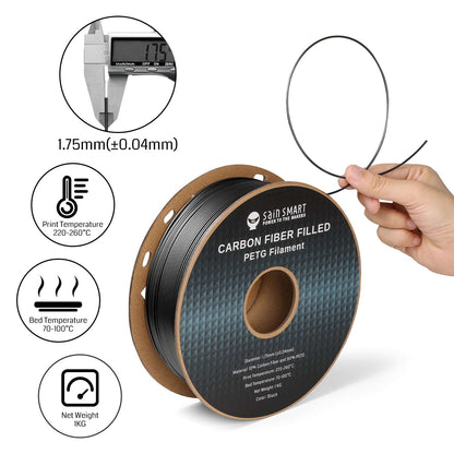 SainSmart - Carbon Fiber PETG Filament 1.75mm, 1kg