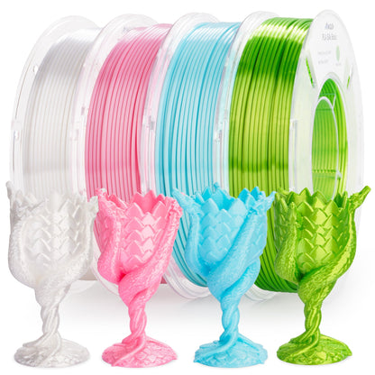 Amolen - PLA Silk Basic Variety Pack - 1.75mm (4x200g)
