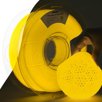 Amolen - Glow-in-the-Dark TPU Filament 1.75mm (95A) - 1kg / 2.2lbs