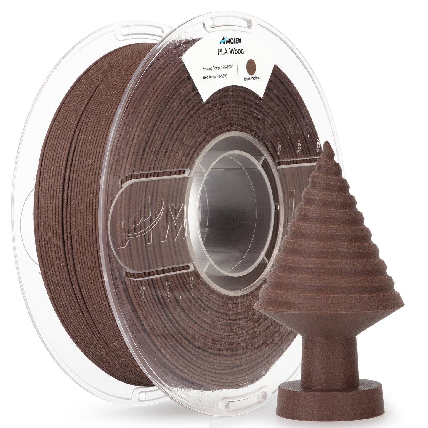 Amolen - Real Wood PLA Filament 1.75mm (1kg)