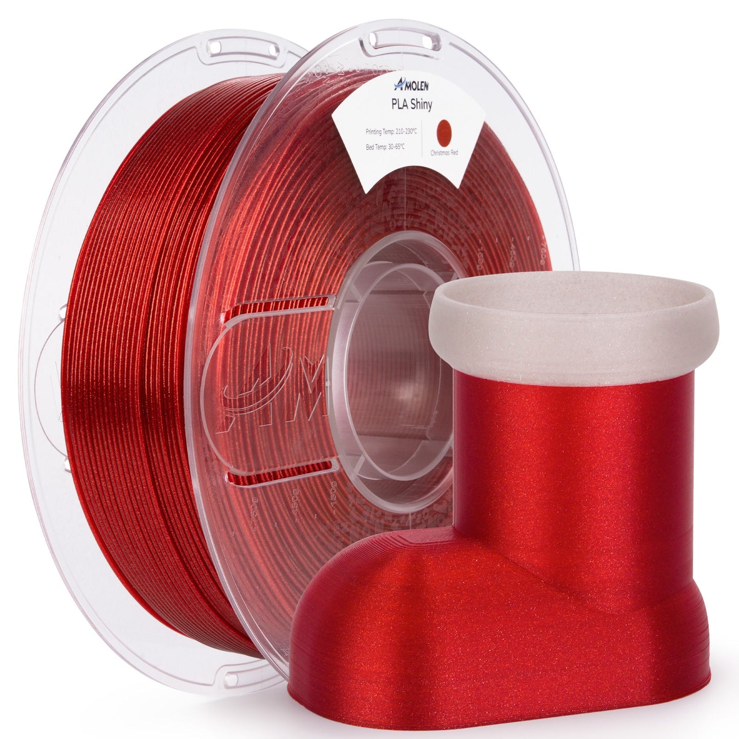 Amolen - Shiny Glitter PLA Filament 1.75mm (1kg)