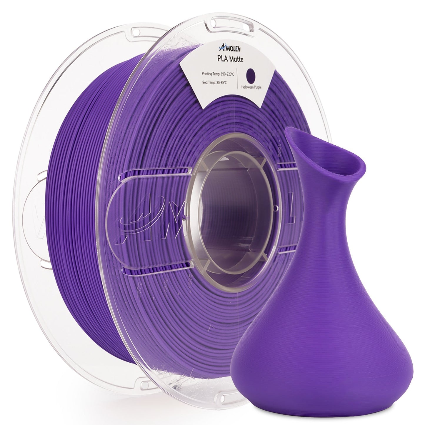 Amolen - Matte Basic PLA Filament 1.75mm - 1kg / 2.2lbs