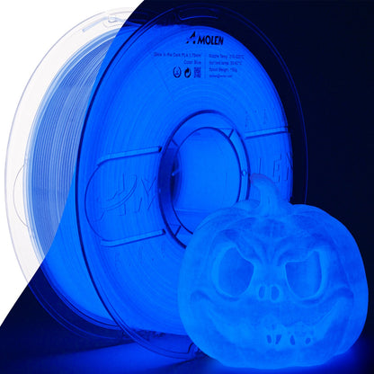 Amolen - Glow-in-the-Dark PLA Filament 1.75mm (1kg / 2.2lbs)