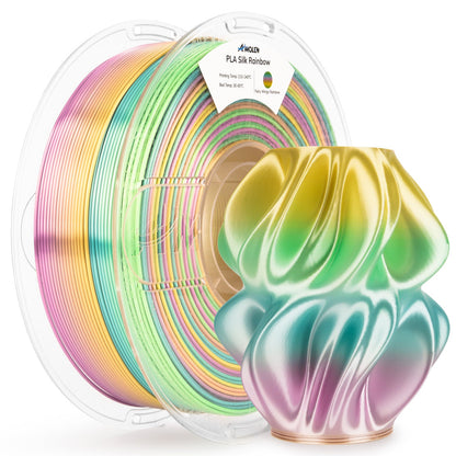 Amolen - Silk Rainbow PLA Filament 1.75mm (1kg / 2.2lbs)