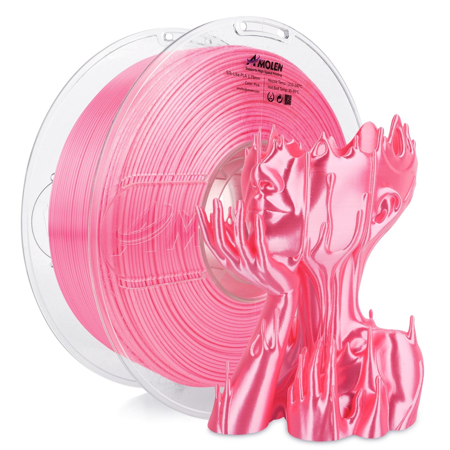 Amolen - Silk PLA Basic Filament 1.75mm (1kg / 2.2lbs)