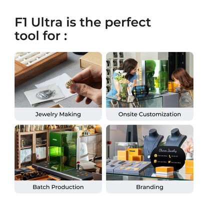 xTool - F1 Ultra 20W Fiber & Diode Dual Laser Engraver