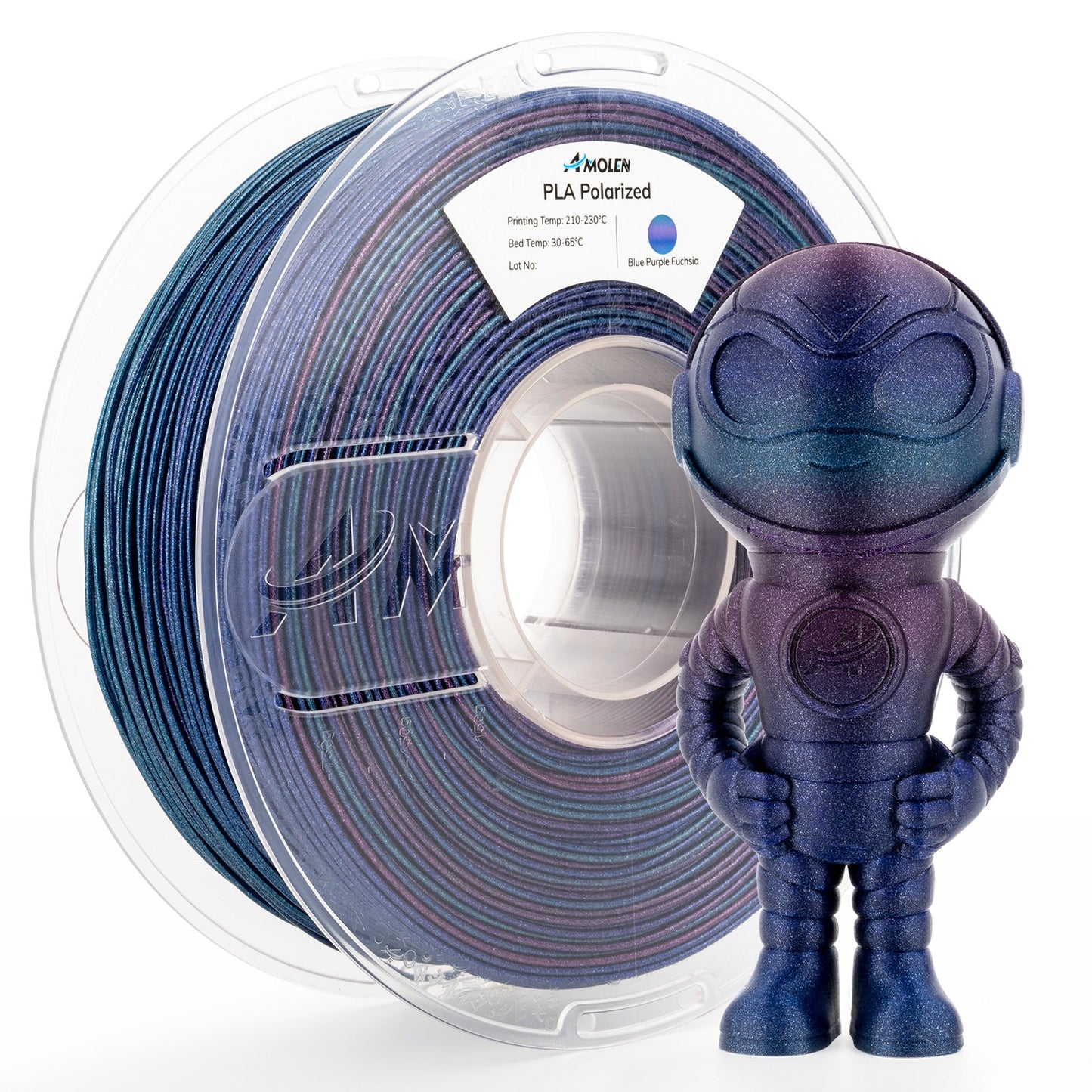 Amolen - PLA Galaxy Sparkle & Shiny Filament 1.75mm - 1kg / 2.2lbs