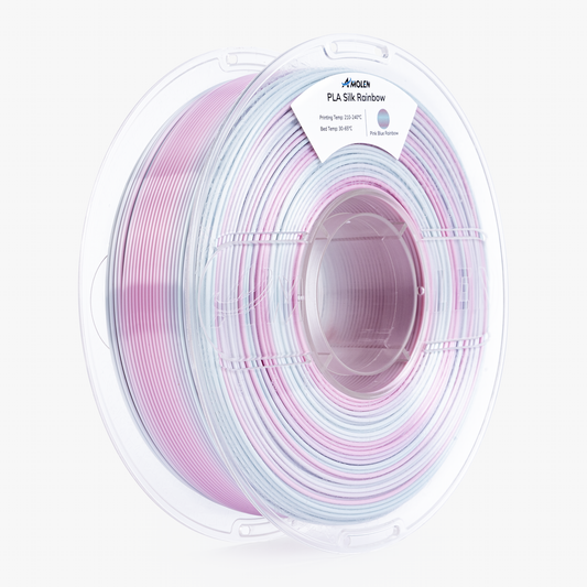 Amolen - Silk Rainbow PLA Filament 1.75mm (1kg / 2.2lbs)