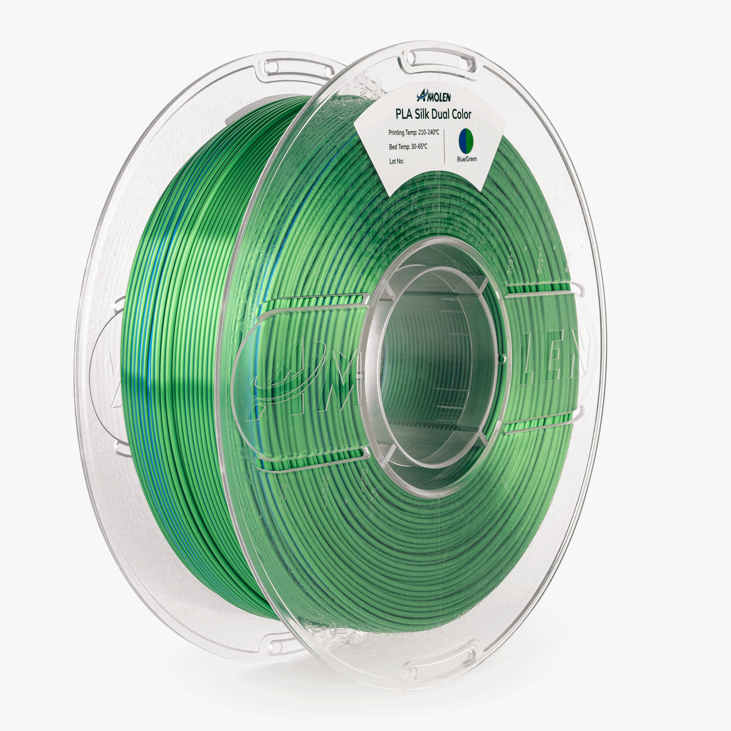 Amolen - Silk Dual Color PLA Filament 1.75mm - 1kg / 2.2lbs