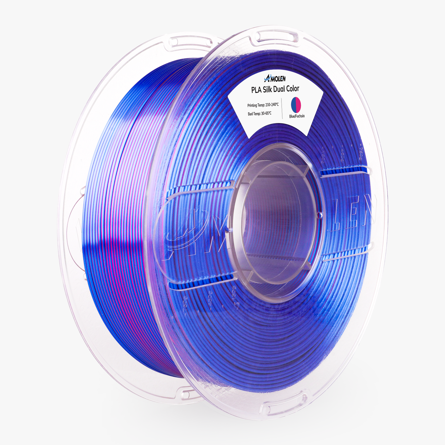 Amolen - Silk Dual Color PLA Filament 1.75mm - 1kg / 2.2lbs