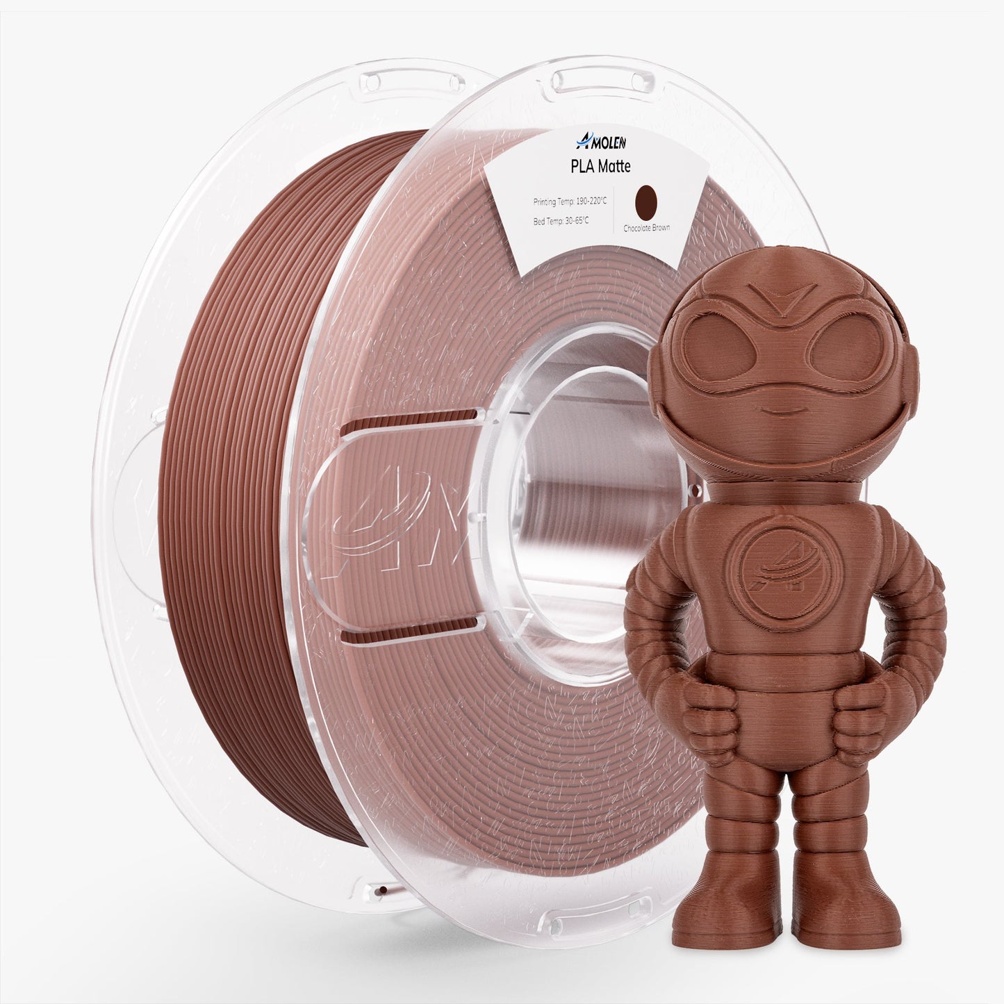 Amolen - Matte Basic PLA Filament 1.75mm - 1kg / 2.2lbs