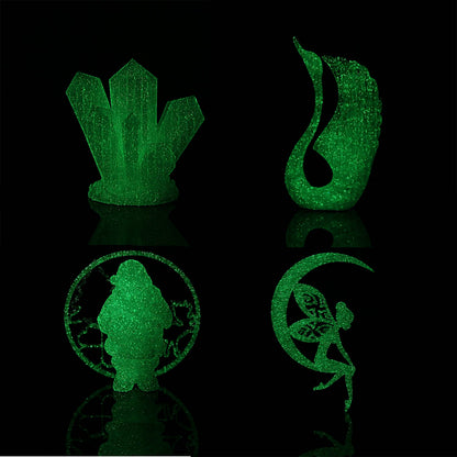 Amolen - Glow-in-the-Dark PLA Filament Variety Pack 1.75mm (4x 200g Spools)