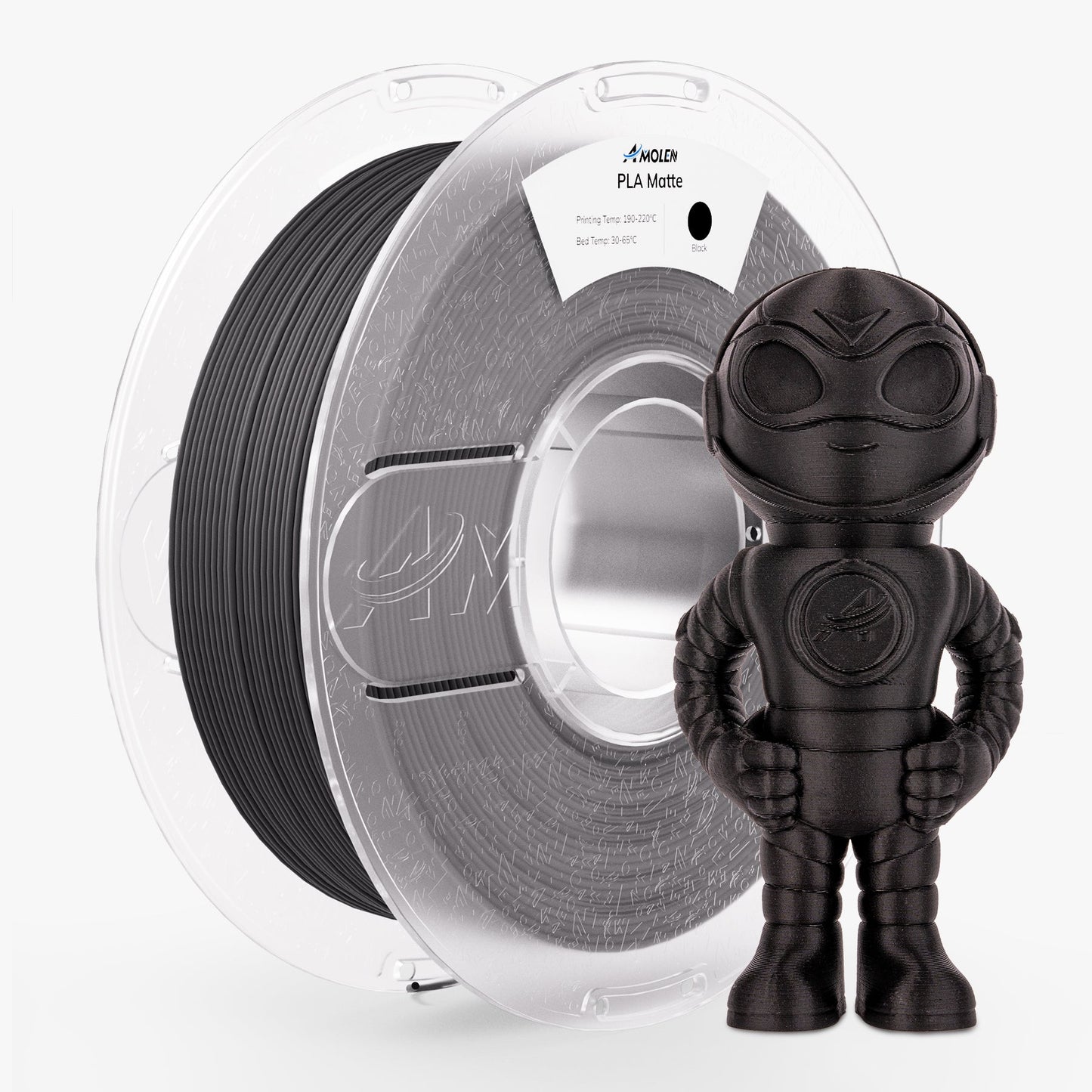 Amolen - Matte Basic PLA Filament 1.75mm - 1kg / 2.2lbs