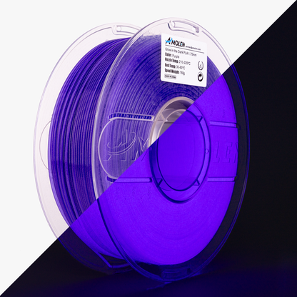 Amolen - Glow-in-the-Dark PLA Filament 1.75mm (1kg / 2.2lbs)
