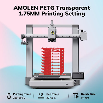 Amolen - Basic PETG Filament 1.75mm - 1kg / 2.2lbs
