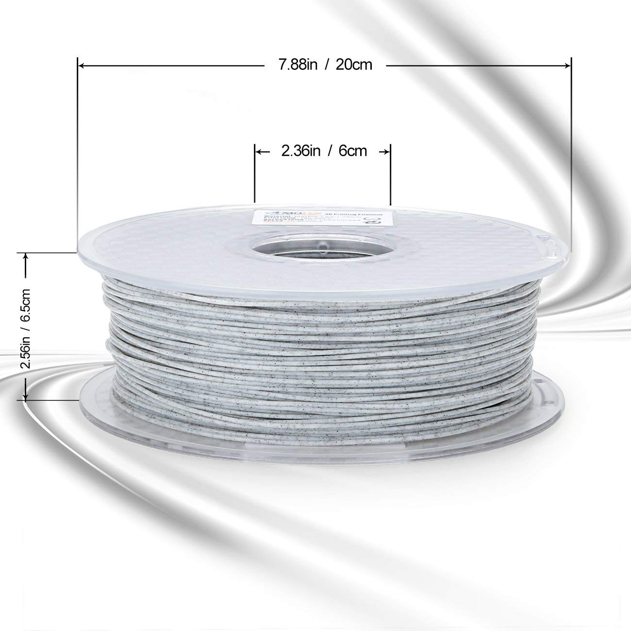 Amolen - Marble PLA Filament 1.75mm - 1kg / 2.2lbs
