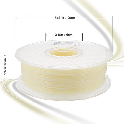 Amolen - Glow-in-the-Dark PLA Filament Variety Pack 1.75mm (4x 200g Spools)