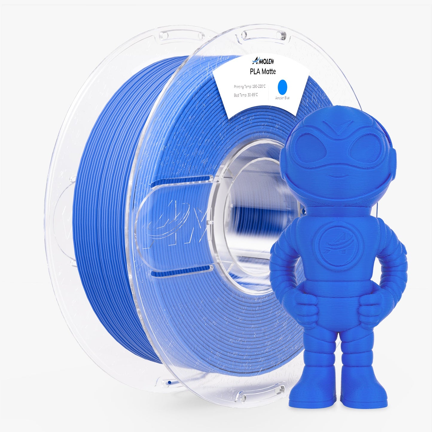 Amolen - Matte Basic PLA Filament 1.75mm - 1kg / 2.2lbs