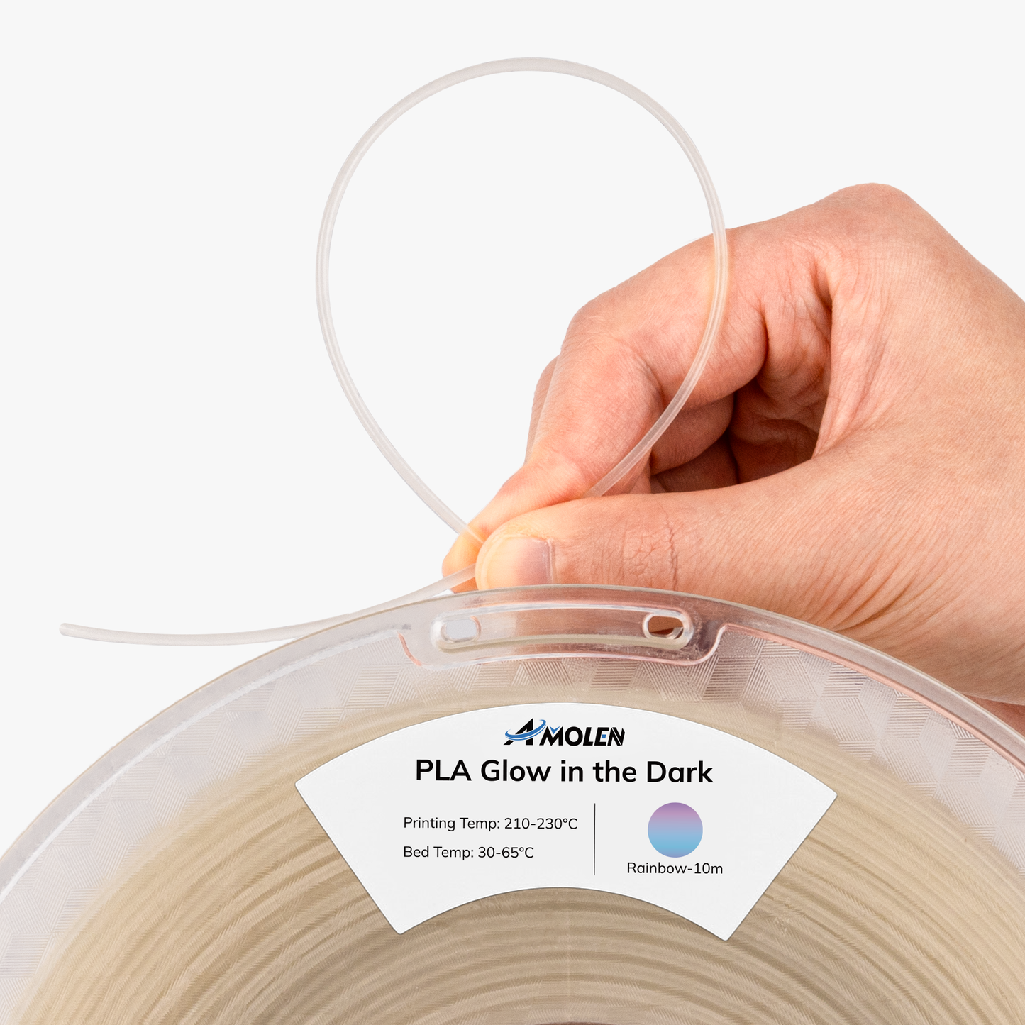 Amolen - Glow-in-the-Dark PLA Filament 1.75mm (1kg / 2.2lbs)