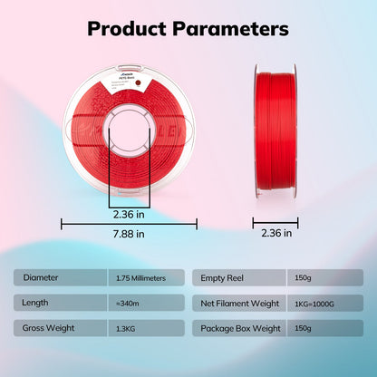 Amolen - Basic PETG Filament 1.75mm - 1kg / 2.2lbs