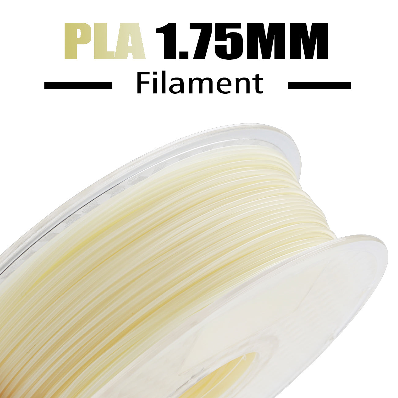 Amolen - Glow-in-the-Dark PLA Filament Variety Pack 1.75mm (4x 200g Spools)
