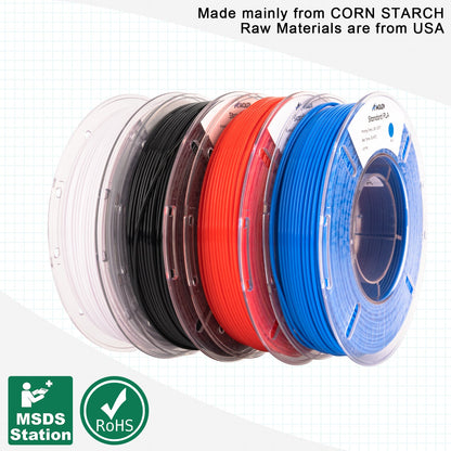 Amolen - PLA Basic 4-Color Variety Pack - 1.75mm (4x250g / 1kg Total)
