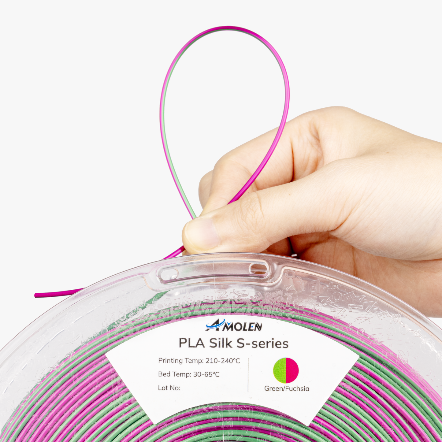 Amolen - Silk S-Series PLA Filament 1.75mm (1kg / 2.2lbs)