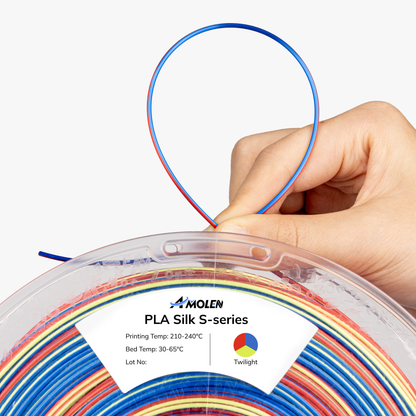 Amolen - Silk S-Series PLA Filament 1.75mm (1kg / 2.2lbs)