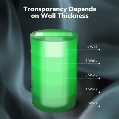 Amolen - PETG Transparent Filament 1.75mm - 1kg / 2.2lbs