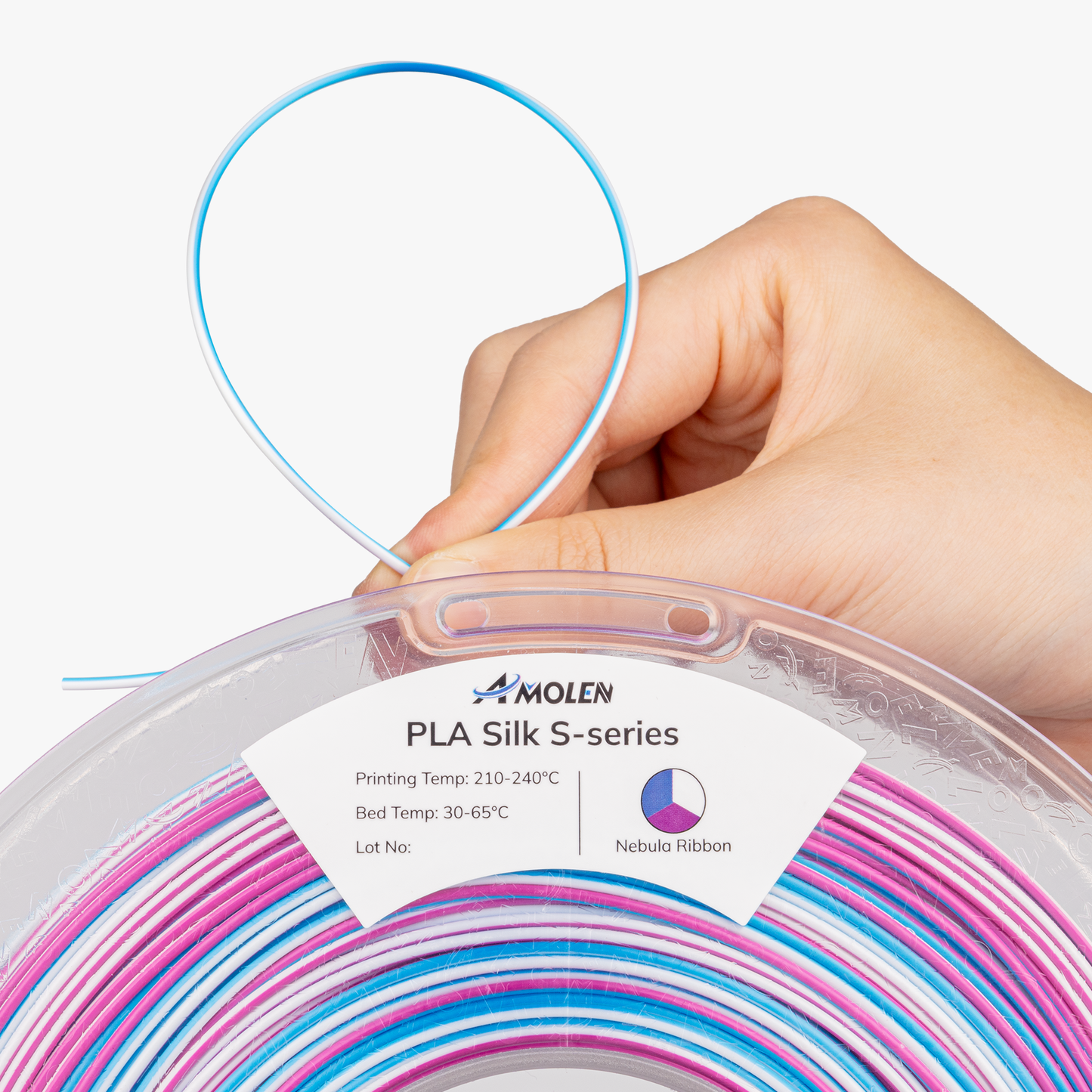 Amolen - Silk S-Series PLA Filament 1.75mm (1kg / 2.2lbs)