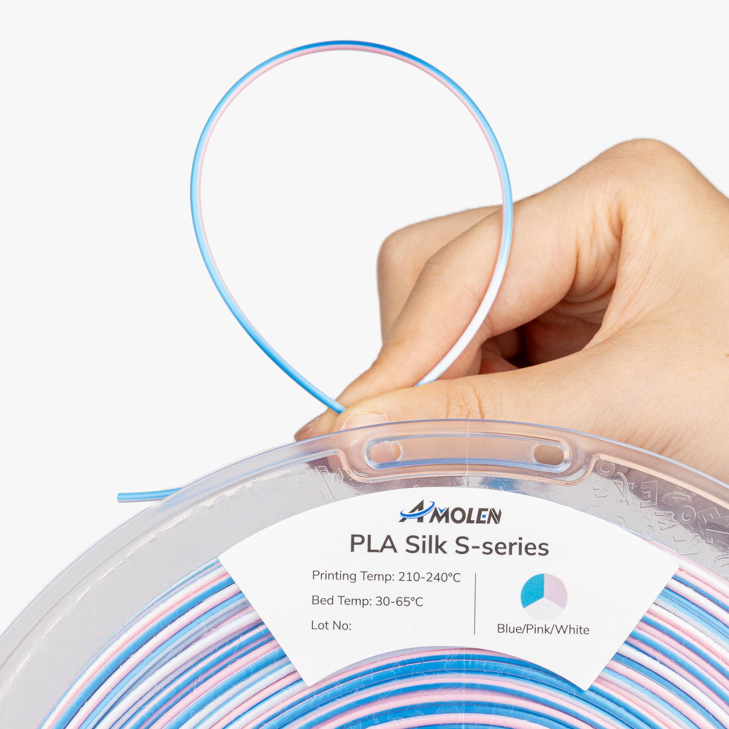 Amolen - Silk S-Series PLA Filament 1.75mm (1kg / 2.2lbs)