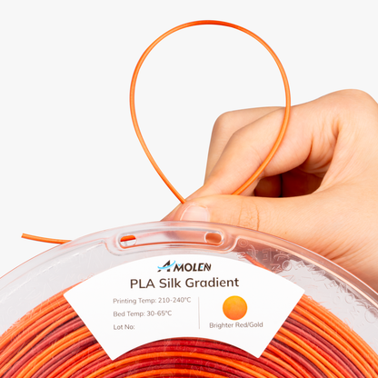 Amolen - Shiny Gradient Silk PLA Filament 1.75mm (1kg)