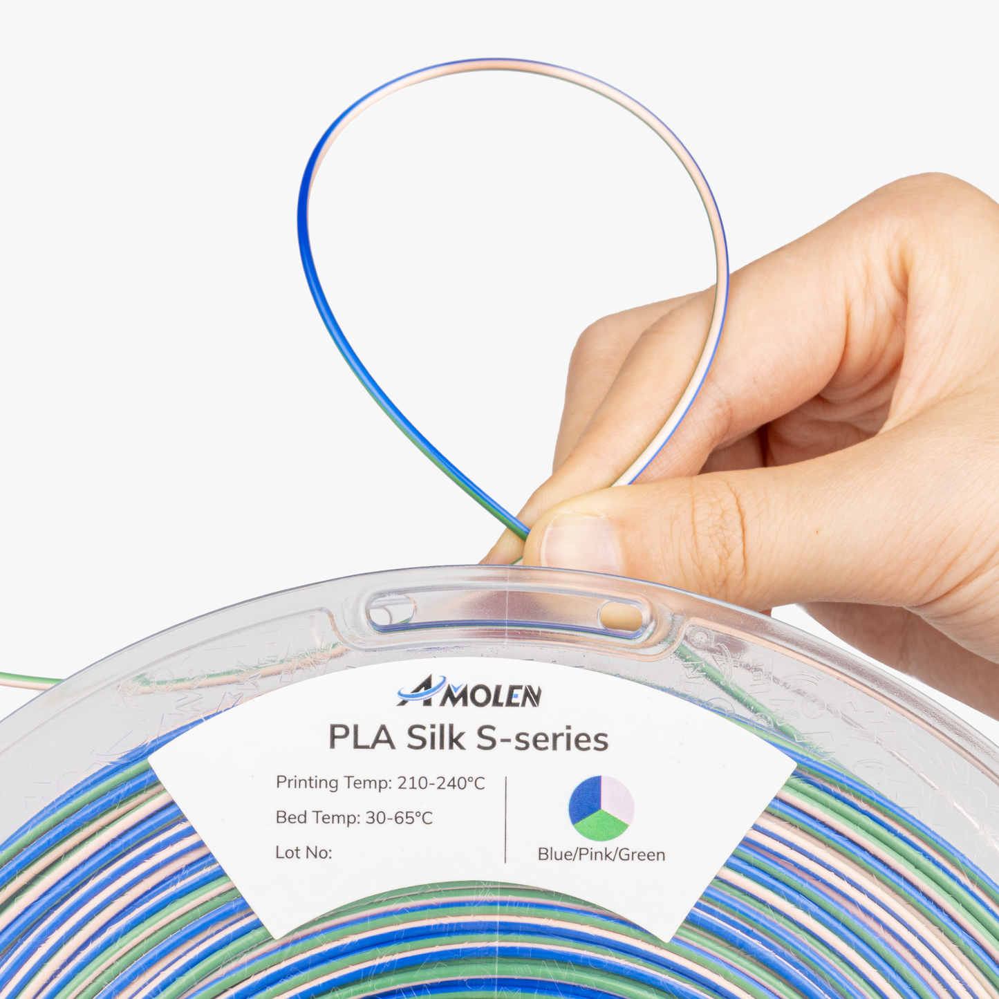 Amolen - Silk S-Series PLA Filament 1.75mm (1kg / 2.2lbs)