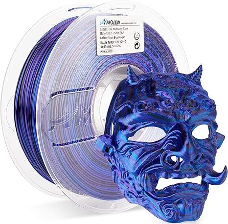 Amolen - Silk S-Series PLA Filament 1.75mm (1kg / 2.2lbs)