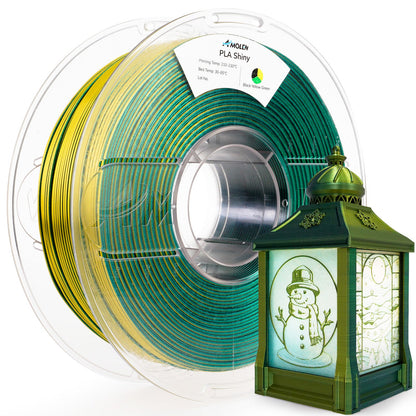 Amolen - Shiny Glitter PLA Filament 1.75mm (1kg)