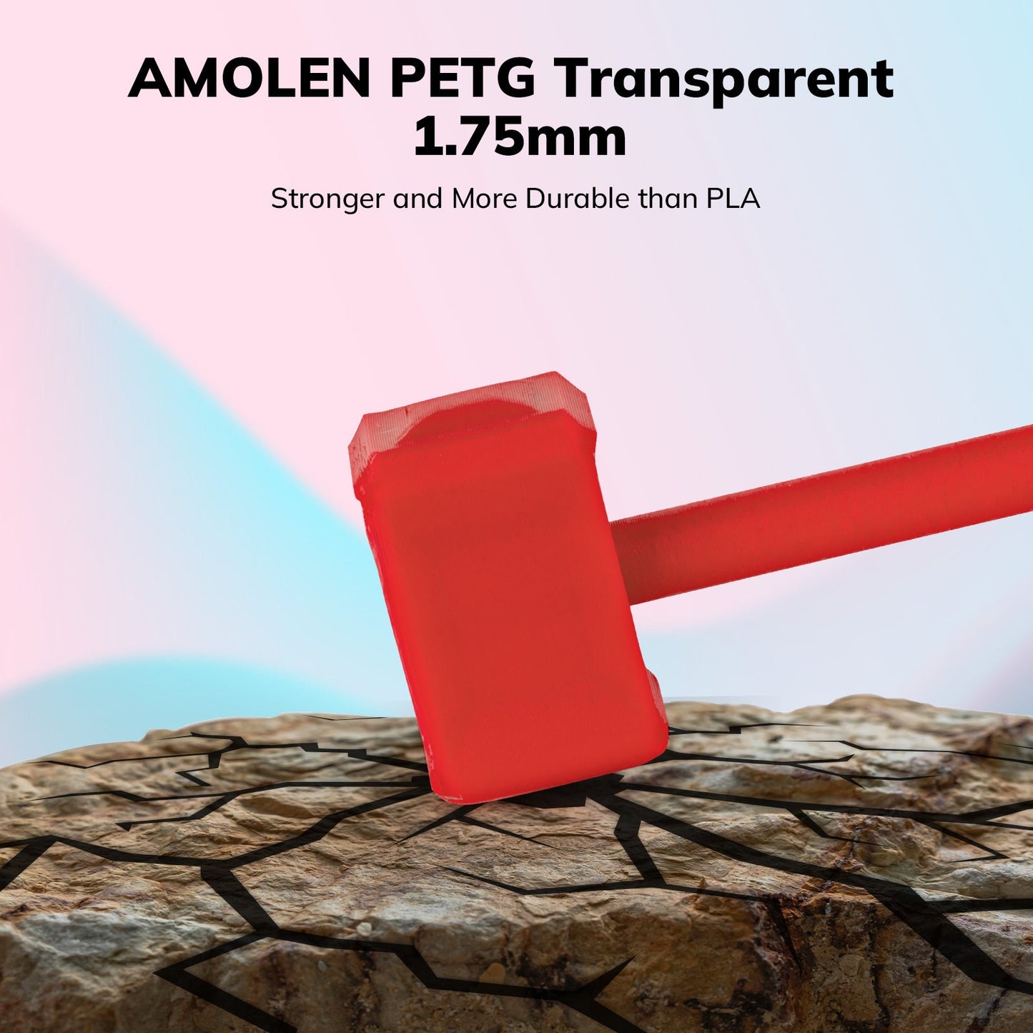 Amolen - Basic PETG Filament 1.75mm - 1kg / 2.2lbs