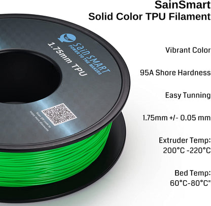 SainSmart - Cyberpunk Neon Green TPU Filament 1.75mm (800g)