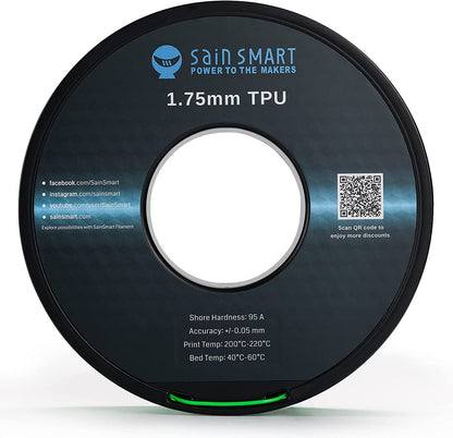 SainSmart - Cyberpunk Neon Green TPU Filament 1.75mm (800g)
