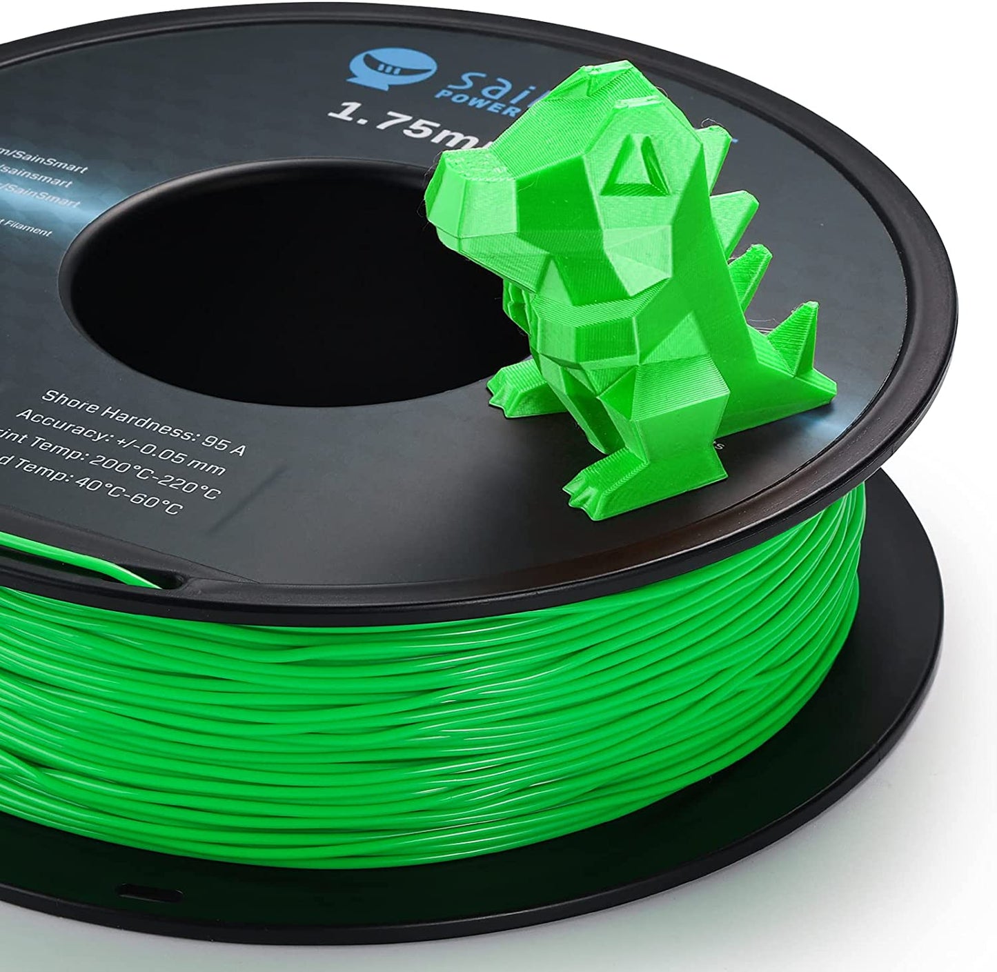 SainSmart - Cyberpunk Neon Green TPU Filament 1.75mm (800g)