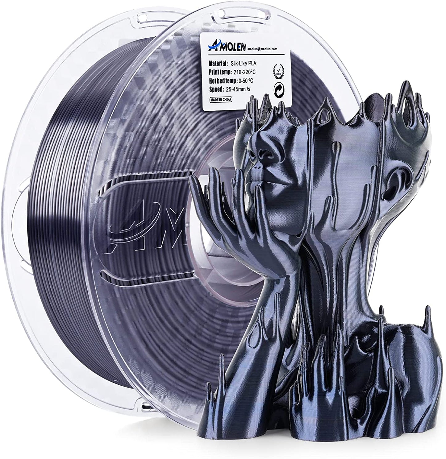 Amolen - Silk PLA Basic Filament 1.75mm (1kg / 2.2lbs)