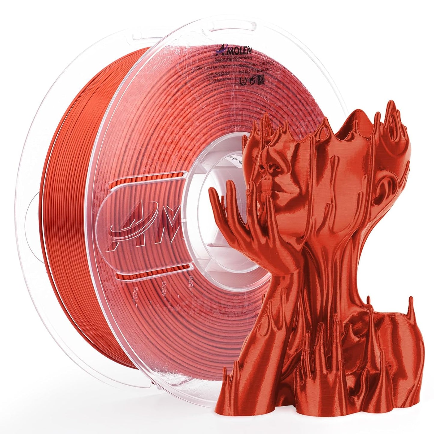 Amolen - Silk PLA Basic Filament 1.75mm (1kg / 2.2lbs)
