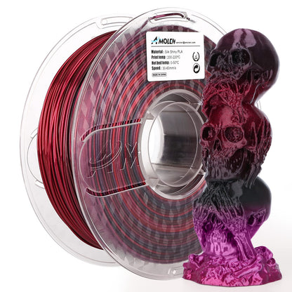 Amolen - Shiny Gradient Silk PLA Filament 1.75mm (1kg)